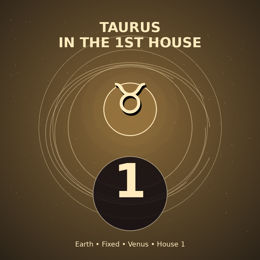 Taurus in the 1st House