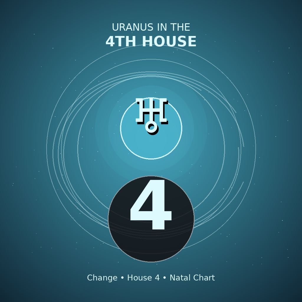 Uranus in the 4th House