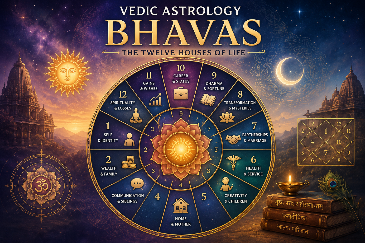 Vedic Astrology Houses