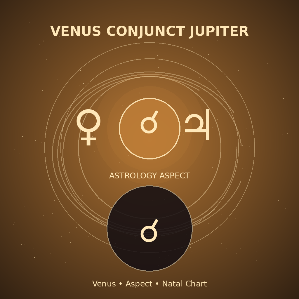 Venus Conjunct Jupiter