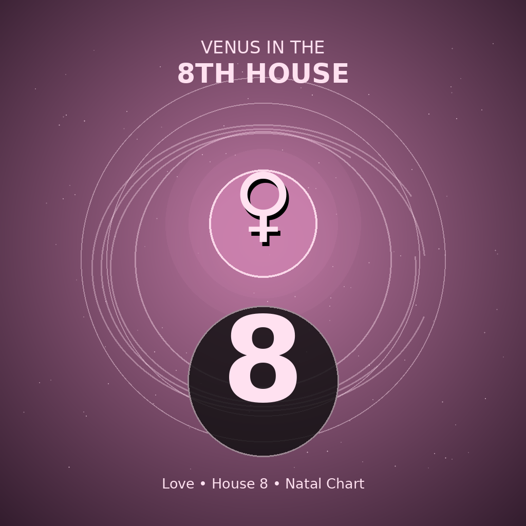 Venus in the 8th House