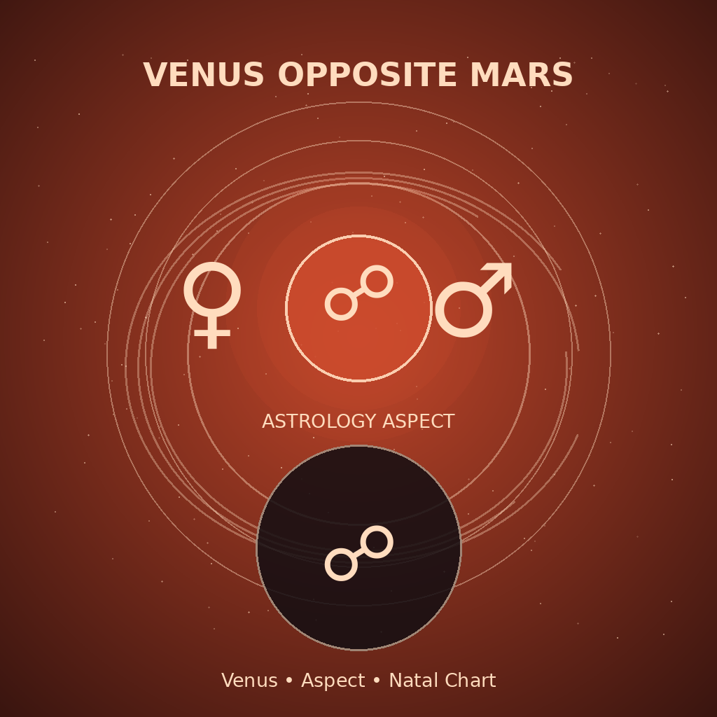Venus Opposite Mars