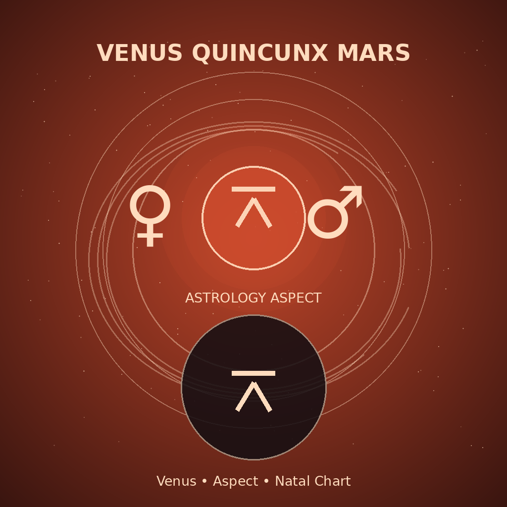 Venus Quincunx Mars