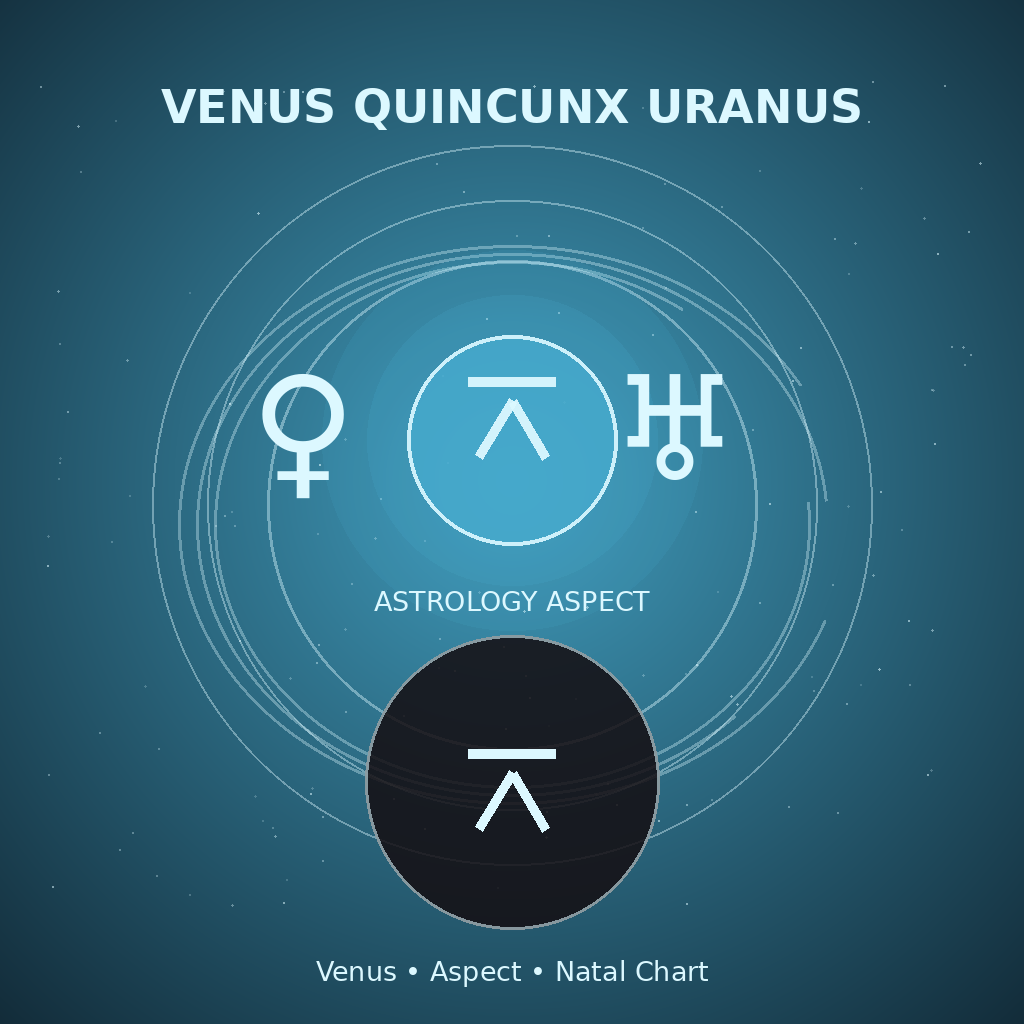 Venus Quincunx Uranus