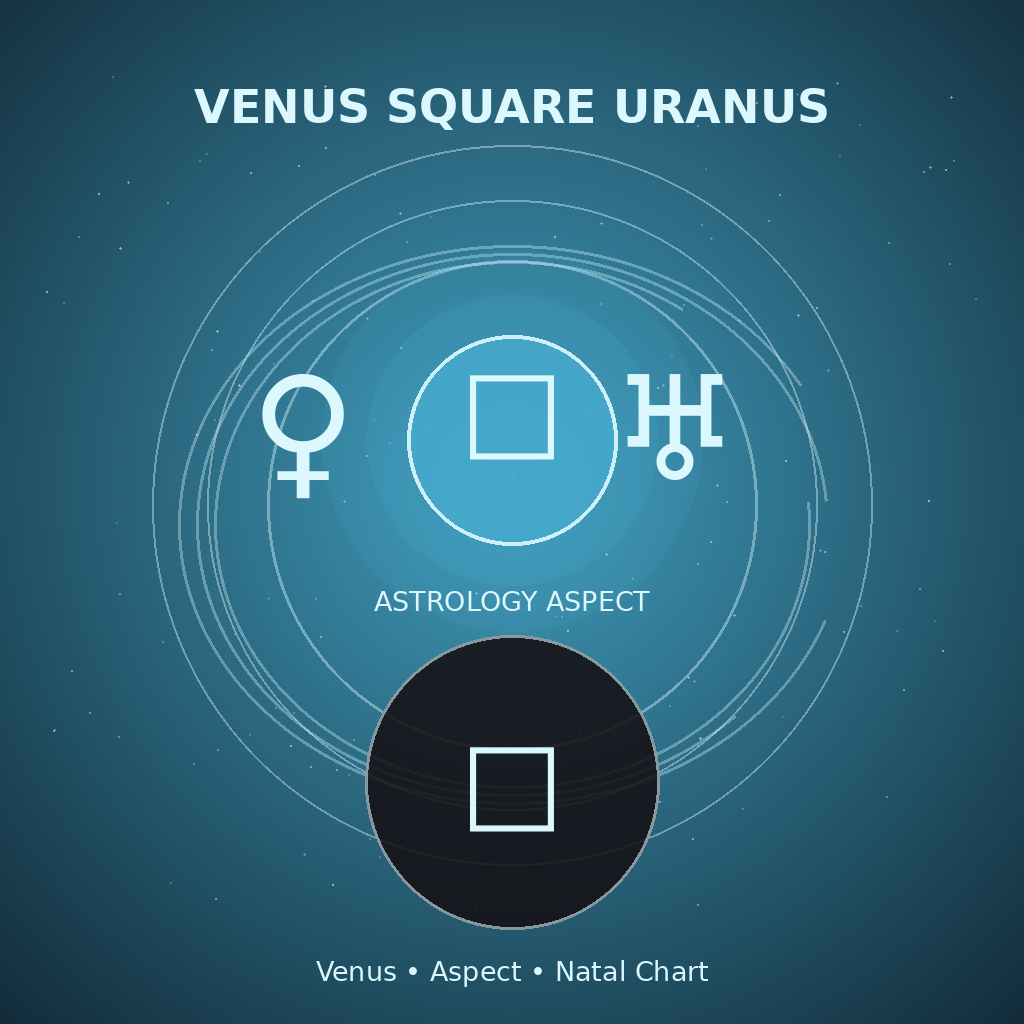 Venus Square Uranus