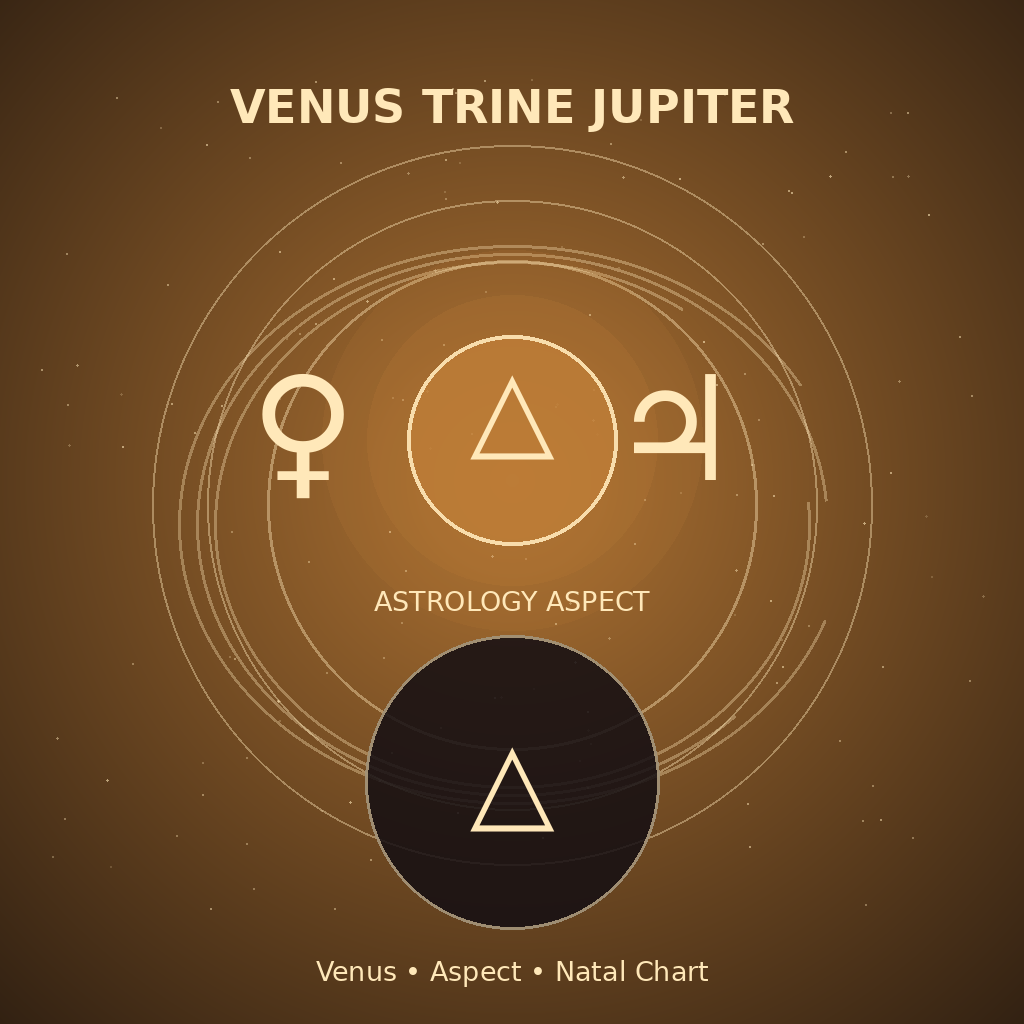 Venus Trine Jupiter