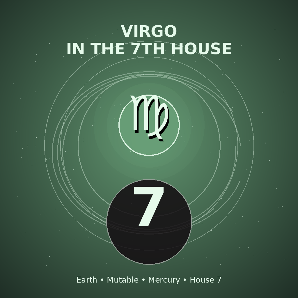 Virgo in the 7th House