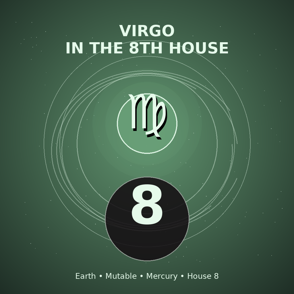 Virgo in the 8th House
