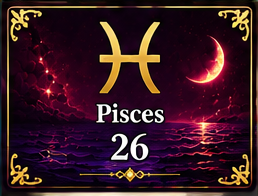 Pisces 26 Sabian Symbol: A New Moon That Divides Its Influences Meaning & Interpretation