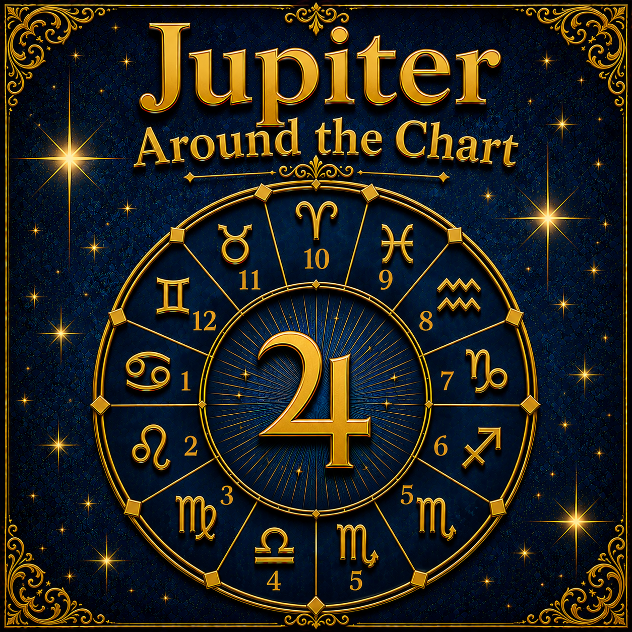 Jupiter Through the Houses
