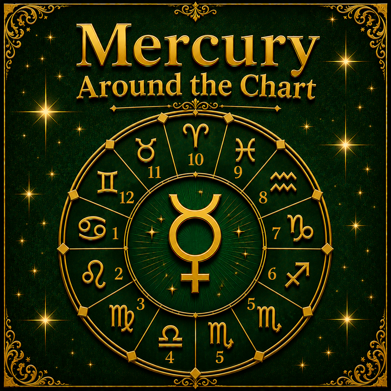 Mercury Through the Houses
